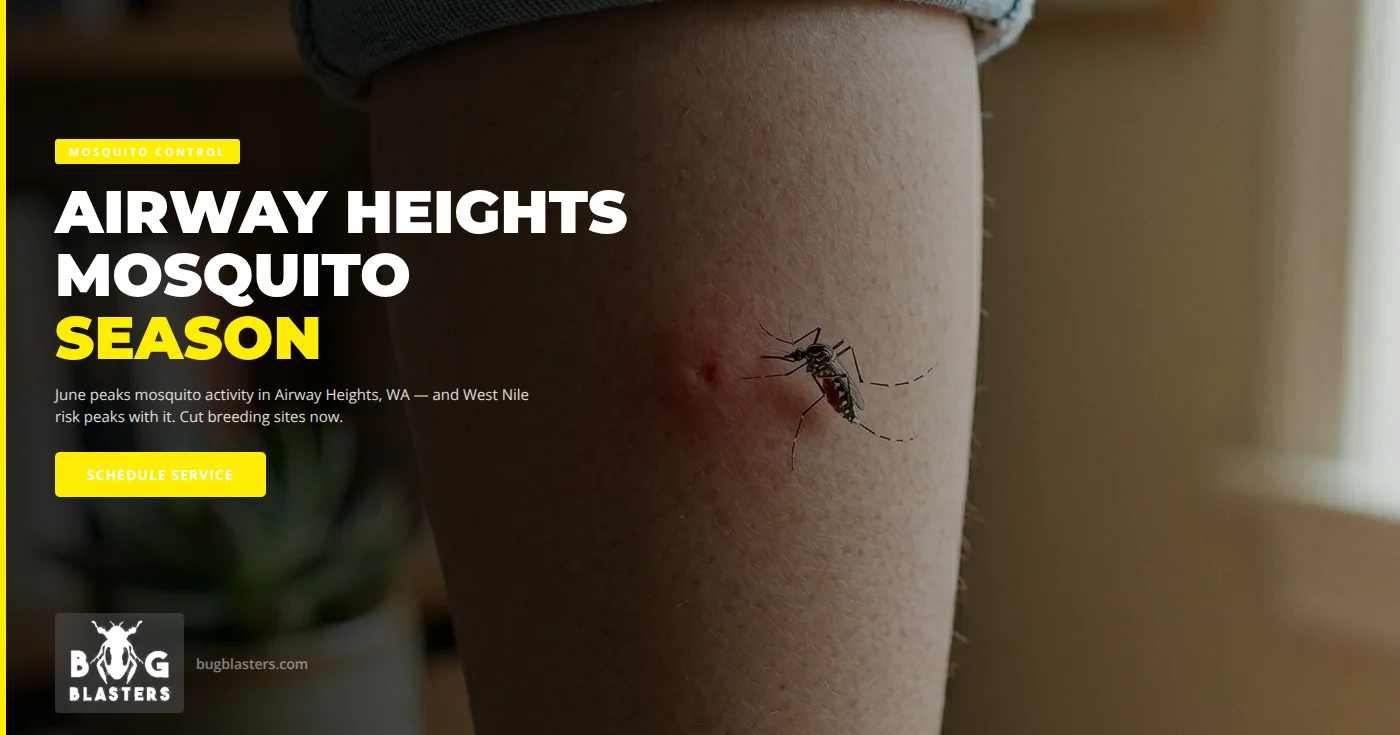 Mosquito control and West Nile virus risk in Airway Heights WA - Bug Blasters